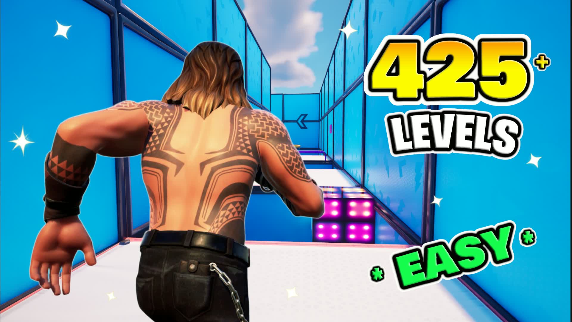 SIMPLE PARKOUR 425+ — Fortnite Creative map