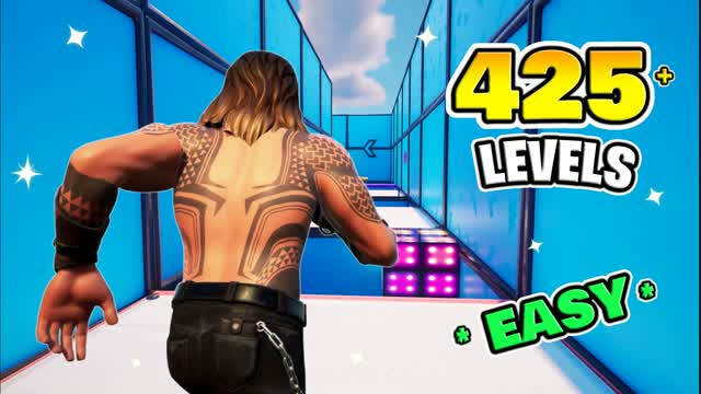 SIMPLE PARKOUR 425+ — Fortnite Creative map