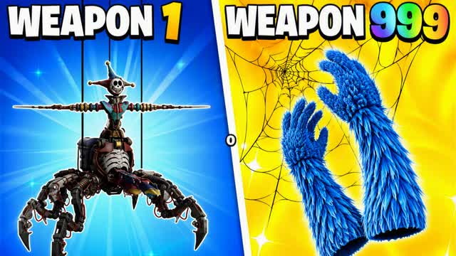 SPIDEY MAN GUN GAME CITY FFA — Fortnite Creative map cover art