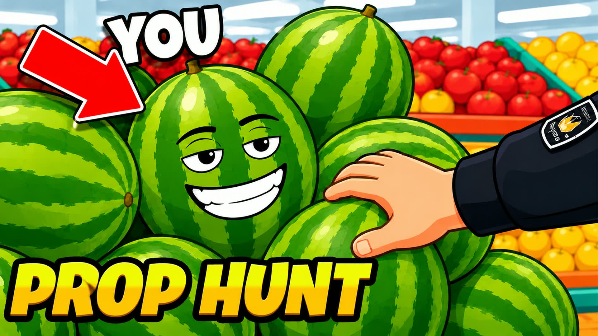 SUPERMARKET PROP HUNT CACHE CACHE MALL — Fortnite Creative map