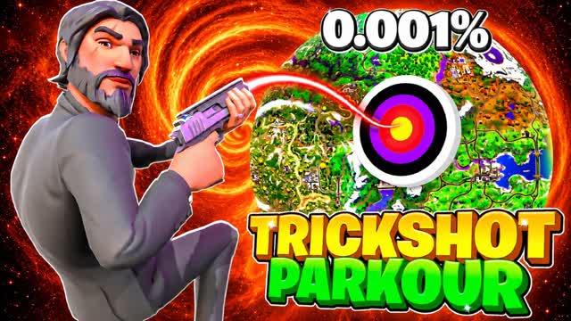 SUPER CRAZY TRICKSHOT UNC UNC — Fortnite Creative map cover art