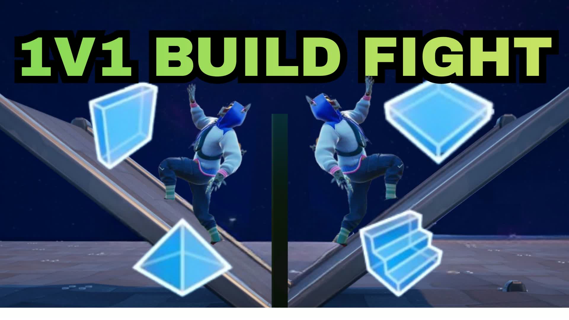 An other 1v1 build fight — Fortnite Creative map