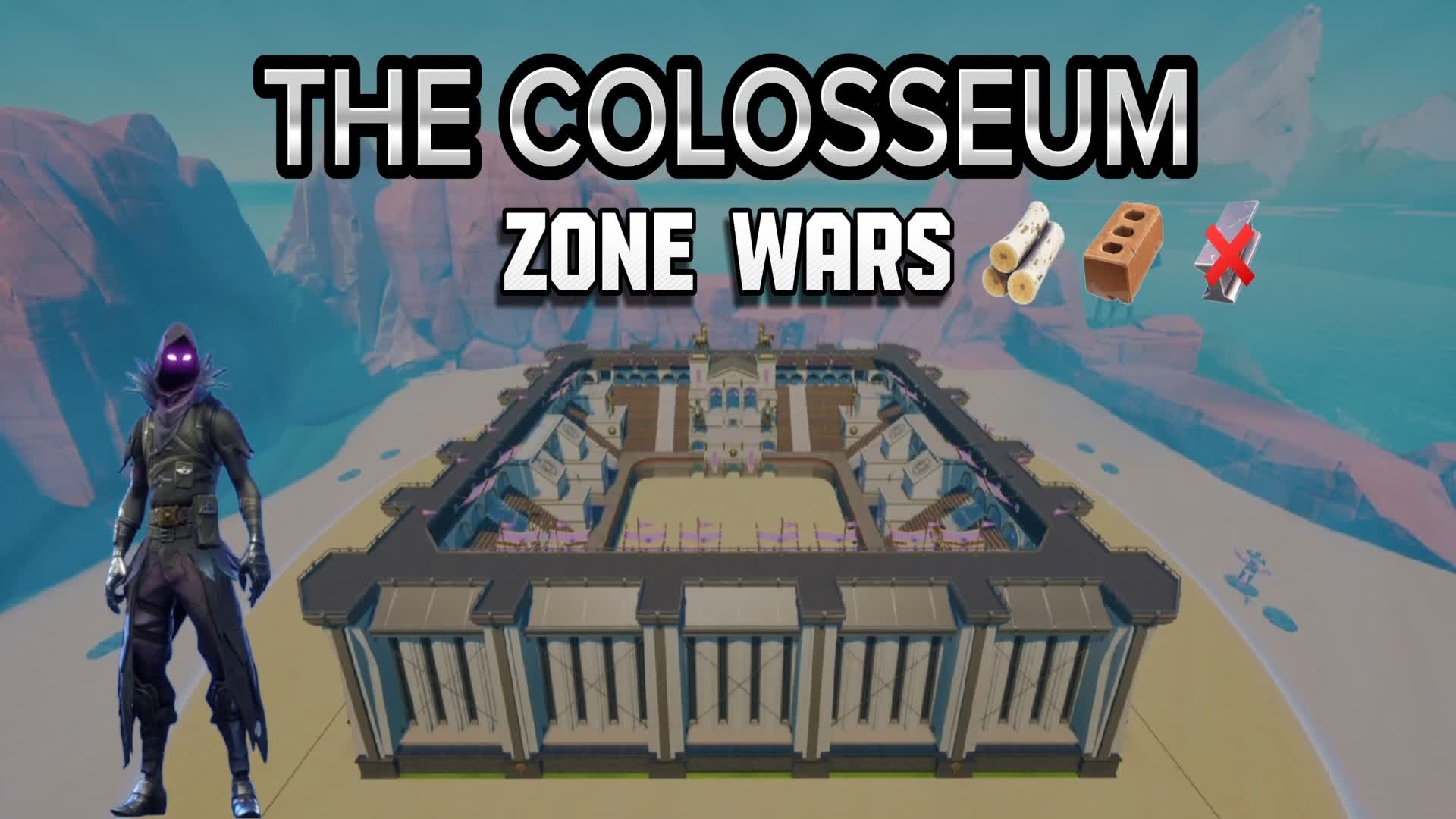 Colosseum Zone Wars — Fortnite Creative map