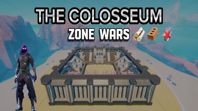 Colosseum Zone Wars — Fortnite Creative map cover art