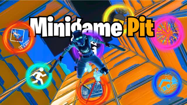 Minigame Pit — Fortnite Creative map