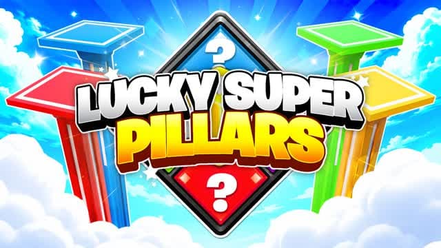 Lucky Super Pillars — Fortnite Creative map
