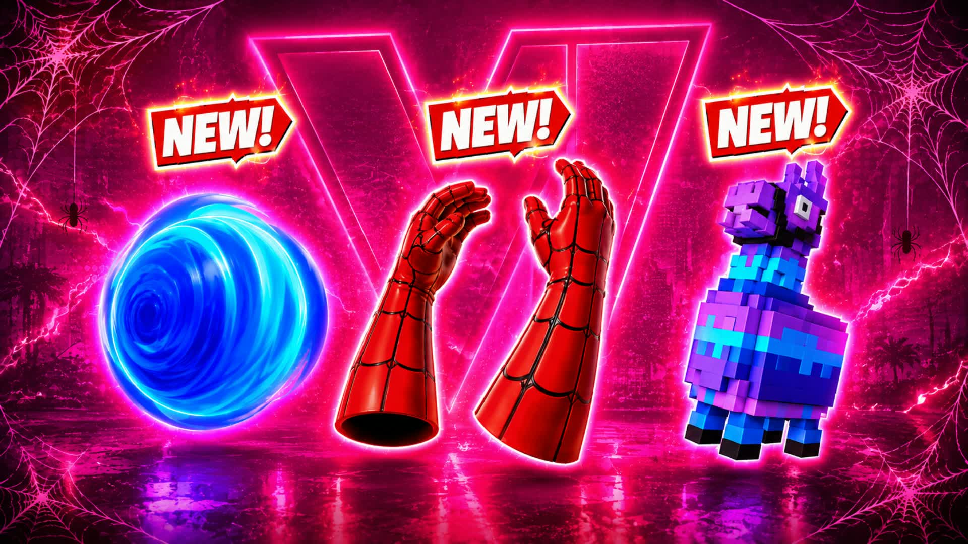 SPIDER GRAND DRIVE AUTO VI 6!![][] — Fortnite Creative map