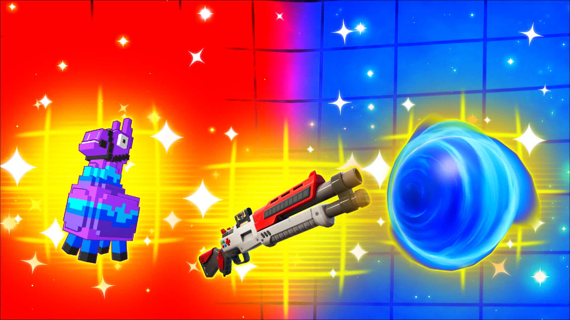 RED VS BLUE ANGLE MAZE 🔴🔵 — Fortnite Creative map