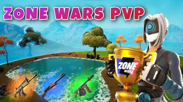 ZONE WARS PVP — Fortnite Creative map