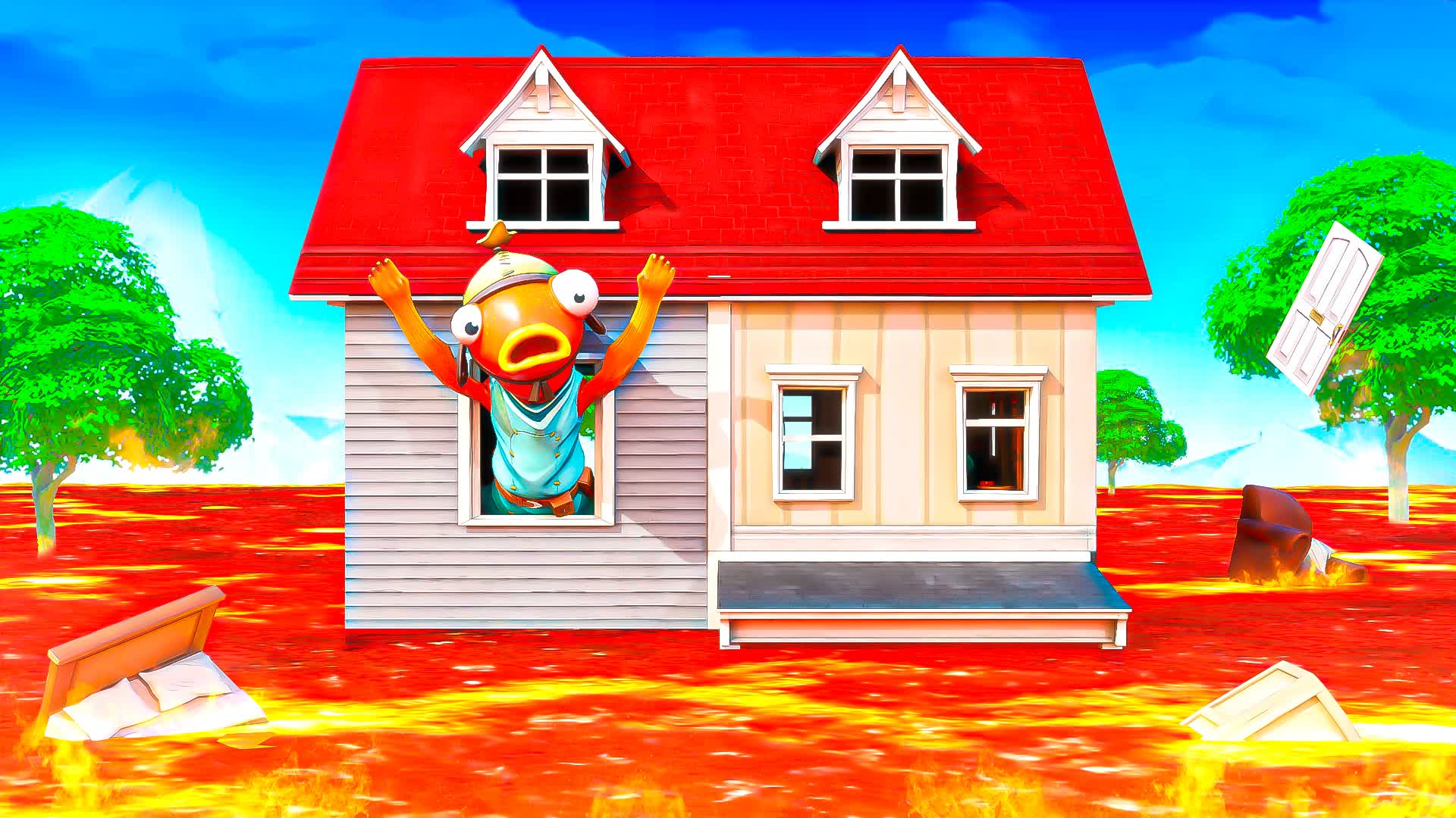 Floor Is Lava: MiniGame🌋 — Fortnite Creative map