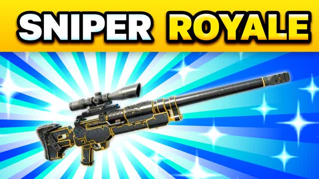 🎯 SNIPER ROYALE 🎯 — Fortnite Creative map cover art