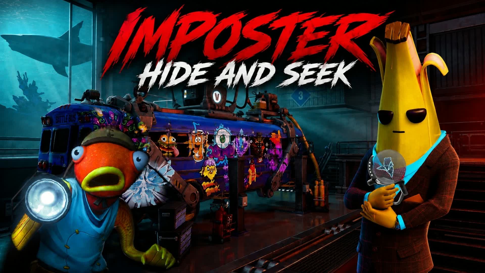 Imposters Hide & Seek — Fortnite Creative map