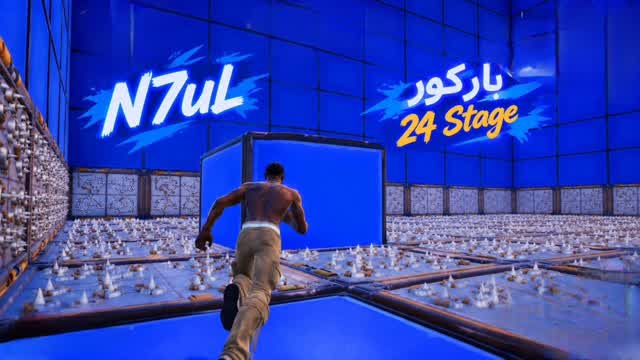 باركور N7uL 24 Stage — Fortnite Creative map