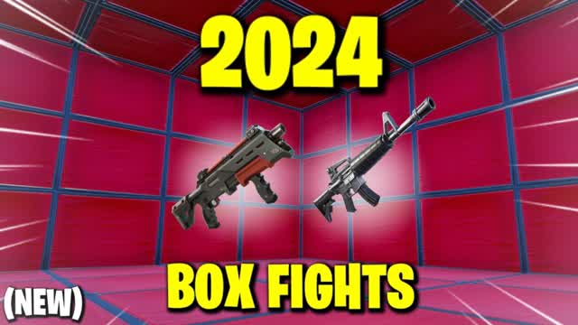 2024 BOX FIGHTS — Fortnite Creative map cover art