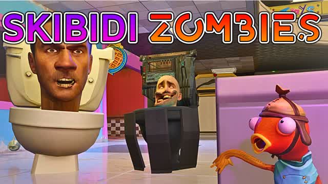 🚽 SKIBIDI ZOMBIES 🚽 — Fortnite Creative map cover art