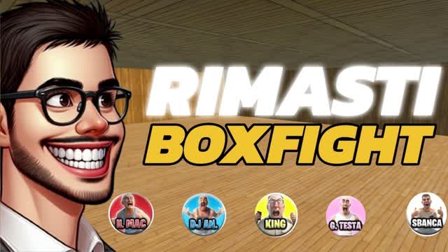 RIMASTI BOX FIGHT — Fortnite Creative map cover art