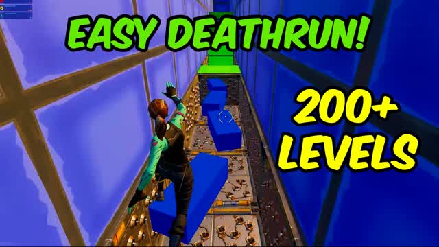 EASY DEATHRUN ⭐ — Fortnite Creative map cover art