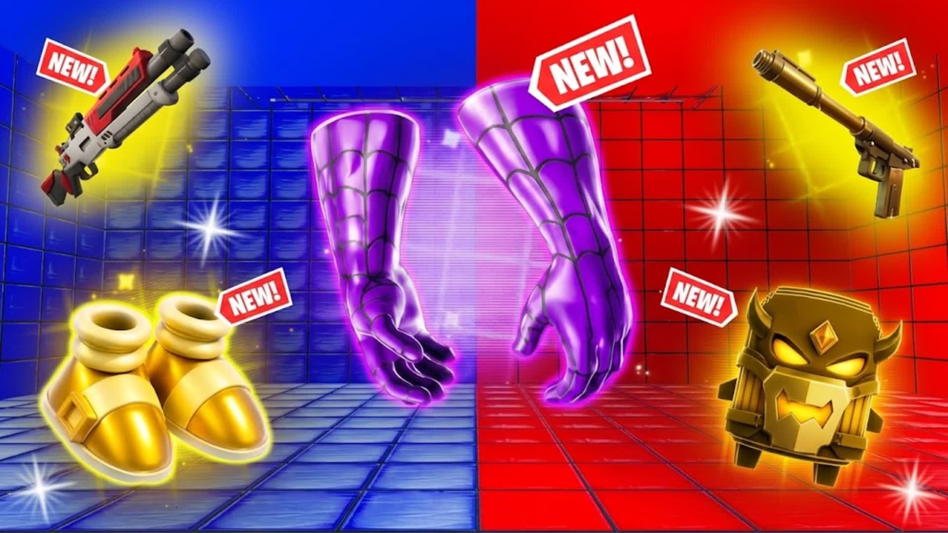 RED VS BLUE VENOX PRIME — Fortnite Creative map