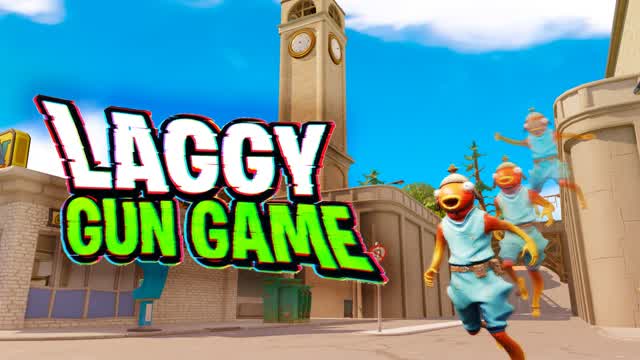 Laggy Tilted Gun Game — Fortnite Creative map