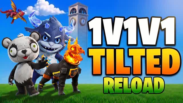 1V1V1 SIDEKICK TILTED — Fortnite Creative map