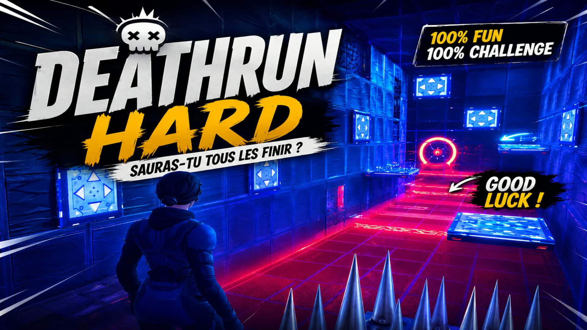 DeathRun 67,67% HARD [Zeeltys] — Fortnite Creative map