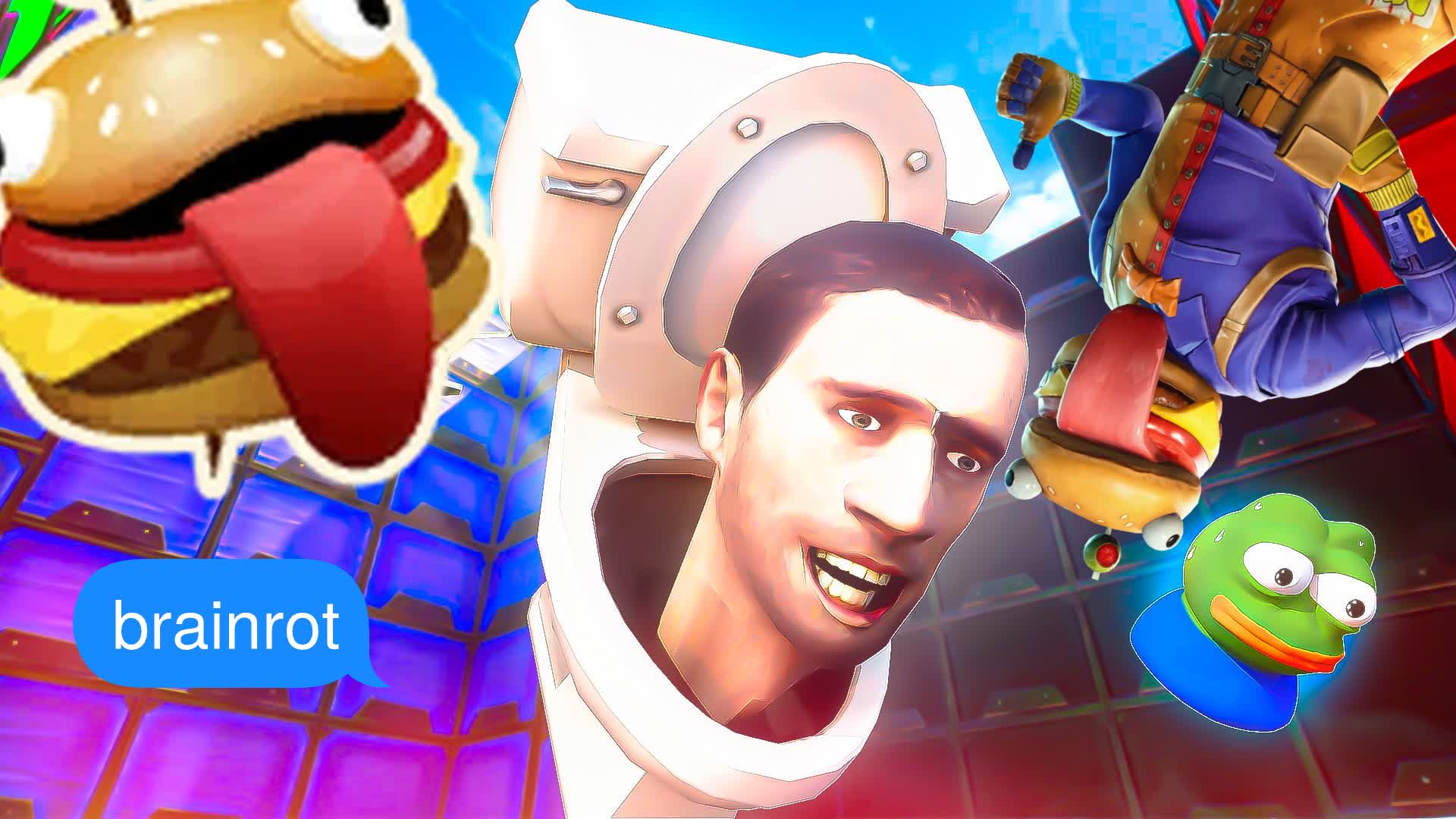 SKIBIDI TOILET OBBY — Fortnite Creative map