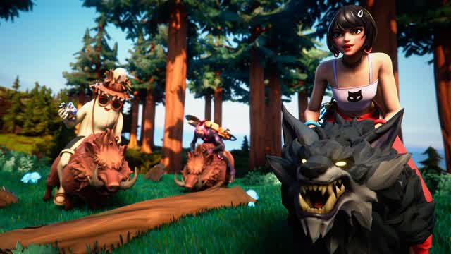 🐗 ANIMALS RACE 🐺 — Fortnite Creative map