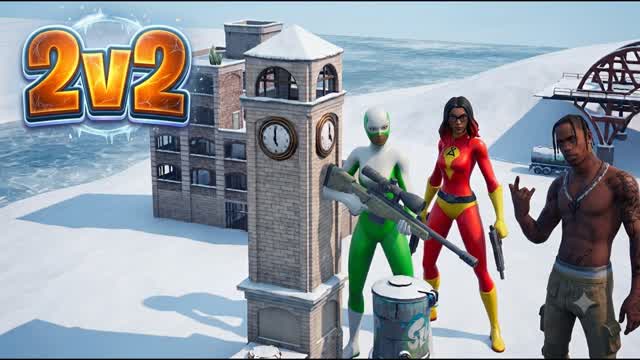 Last Zone Wars -2v2 — Fortnite Creative map