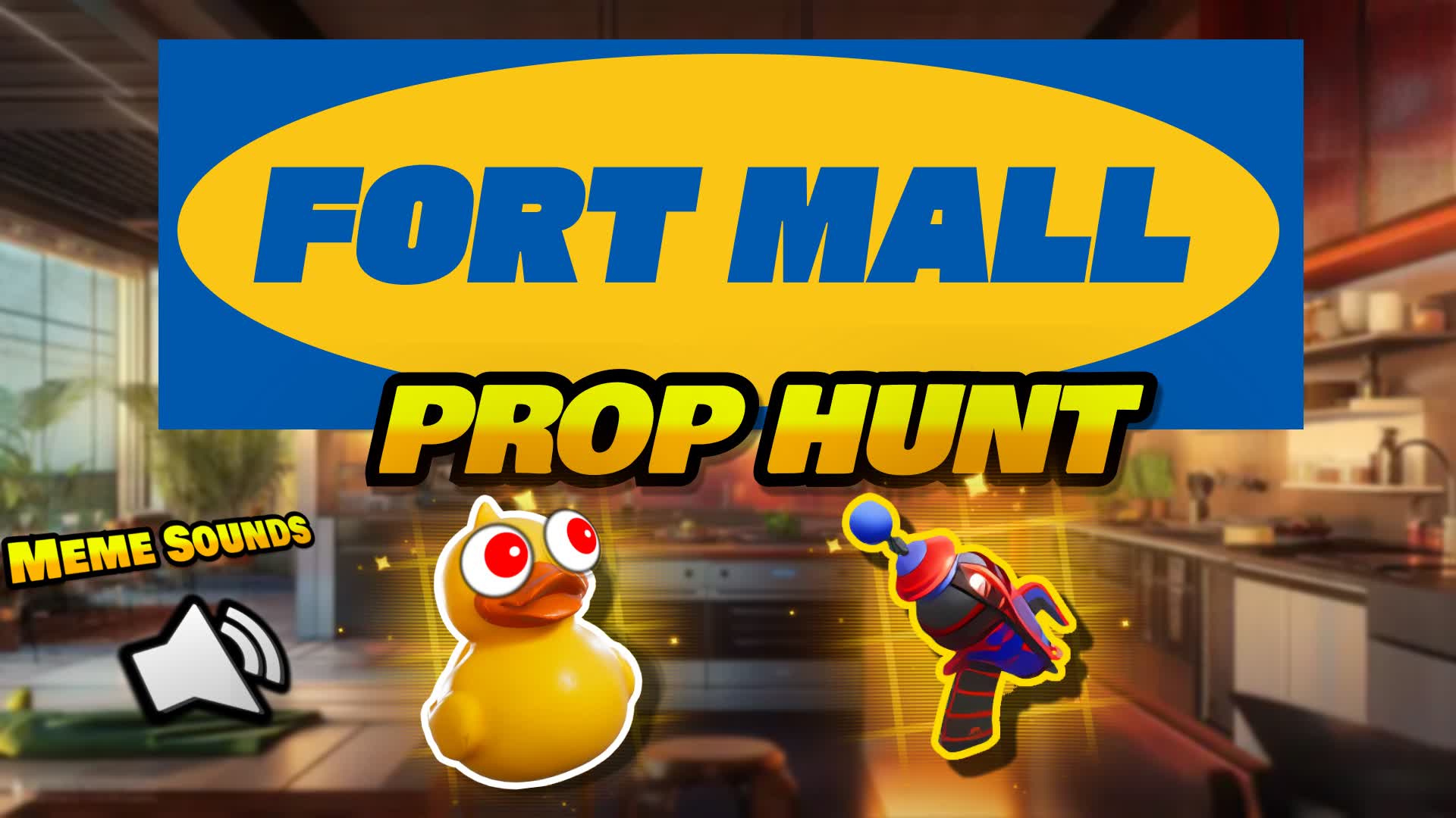 Fort Mall Prop Hunt — Fortnite Creative map