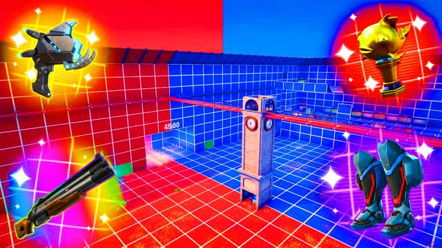 CRAZY RVB🔴VS🔵BLEU UNC — Fortnite Creative map