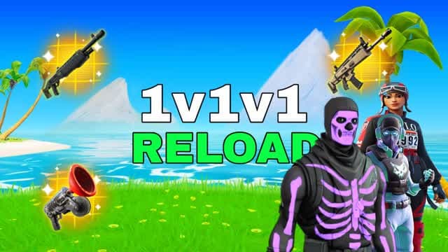 1v1v1 ابو تي — Fortnite Creative map