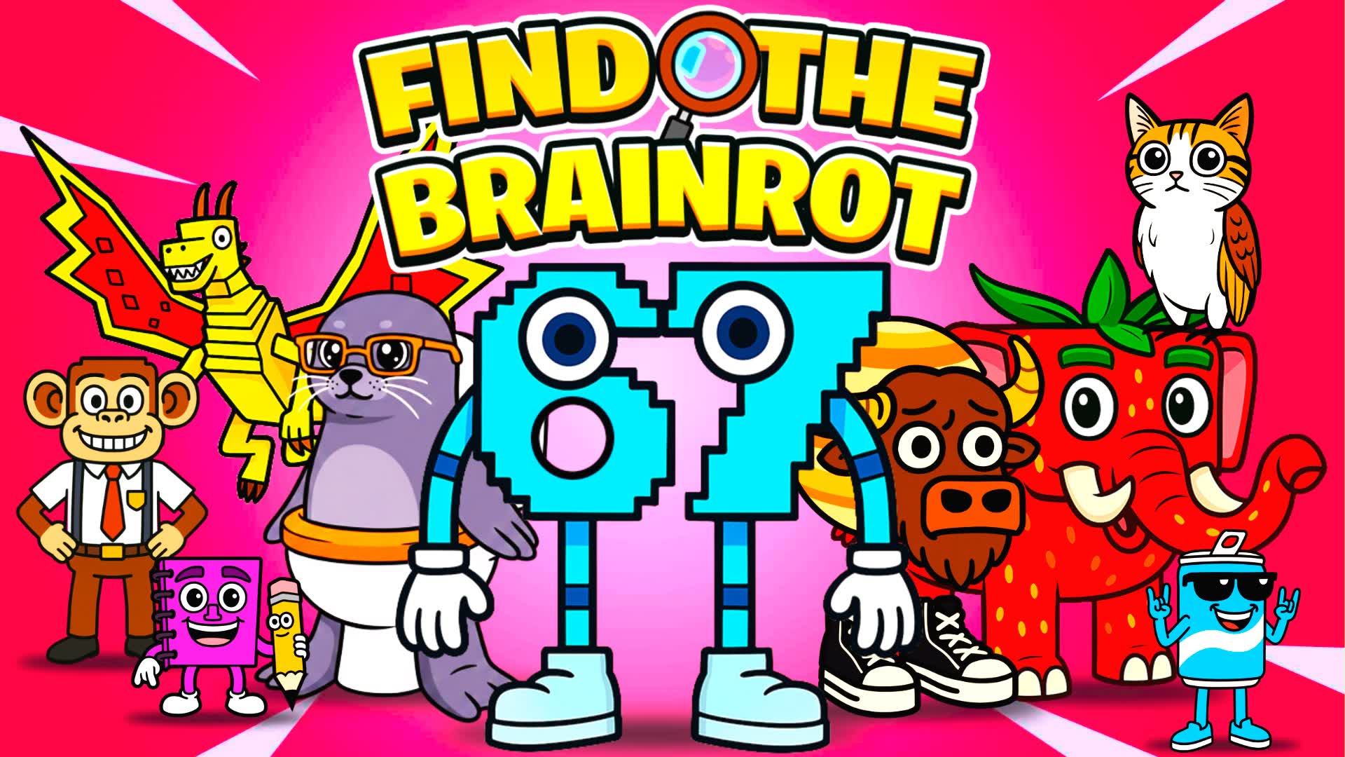 FIND THE BRAINROT [200] — Fortnite Creative map