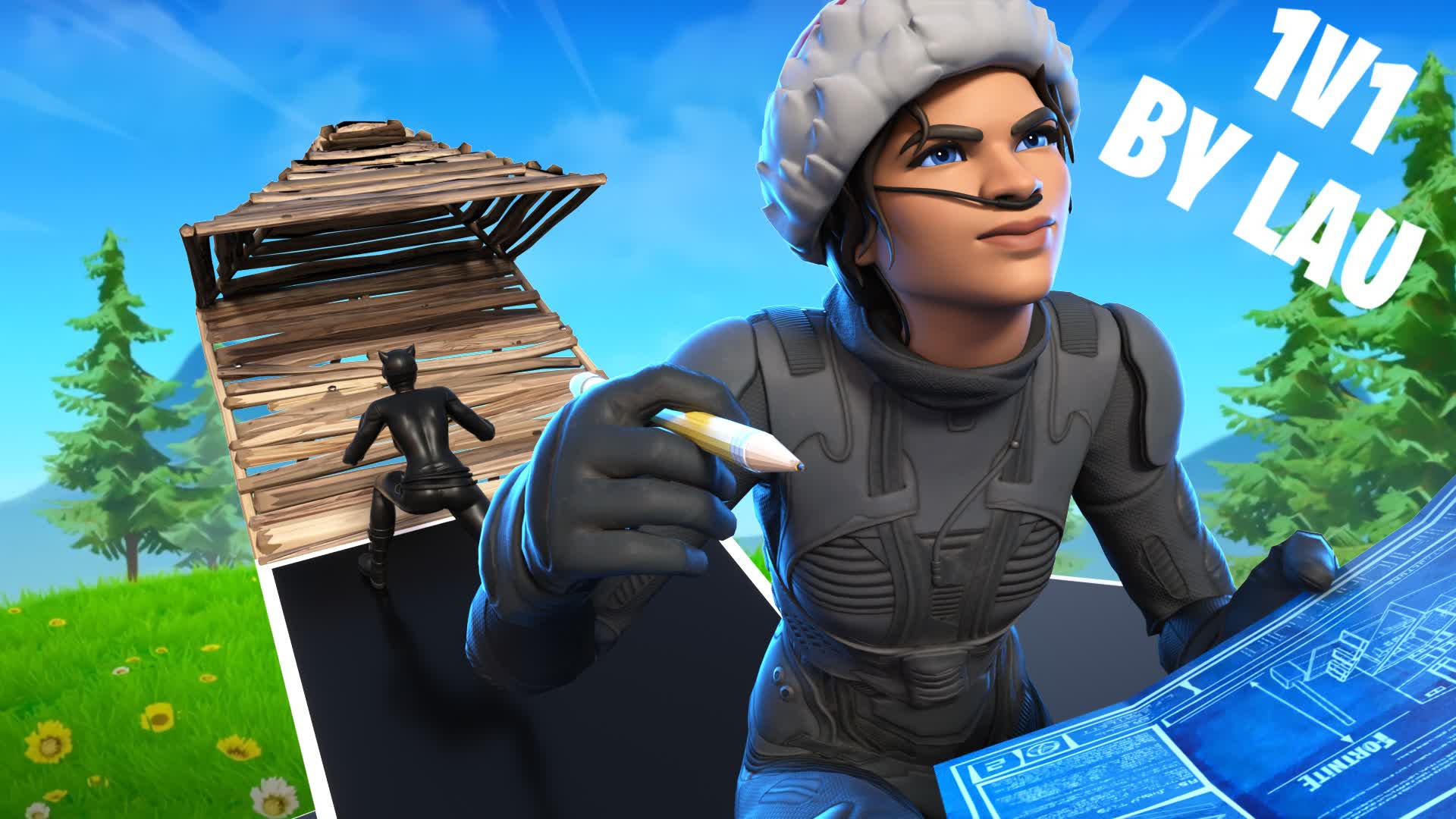 1V1 PIECE CONTROL🎯[BYLAU] — Fortnite Creative map