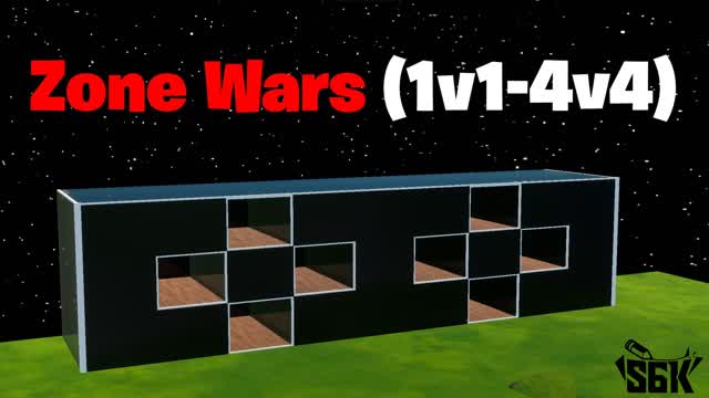 Zone Wars (1v1-4v4) — Fortnite Creative map cover art