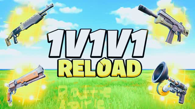 1v2 warm up — Fortnite Creative map cover art