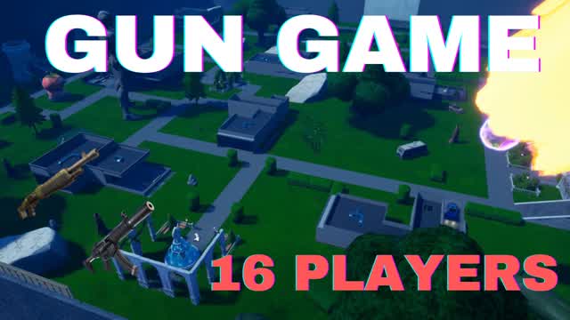 MAXI GUN GAME — Fortnite Creative map cover art