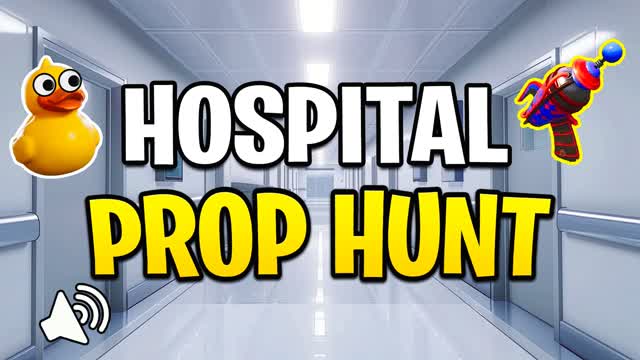 HOSPITAL PROP HUNT💉 — Fortnite Creative map cover art