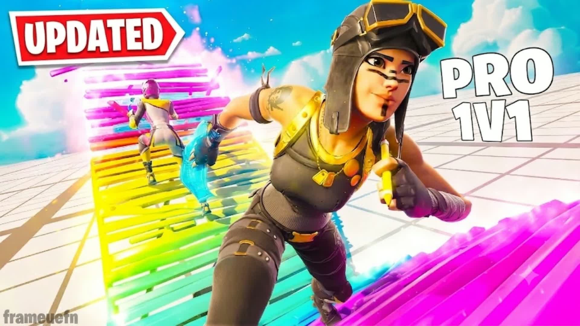 PRO 1V1 BUILD FIGHTS[NEW WEAPONS] — Fortnite Creative map