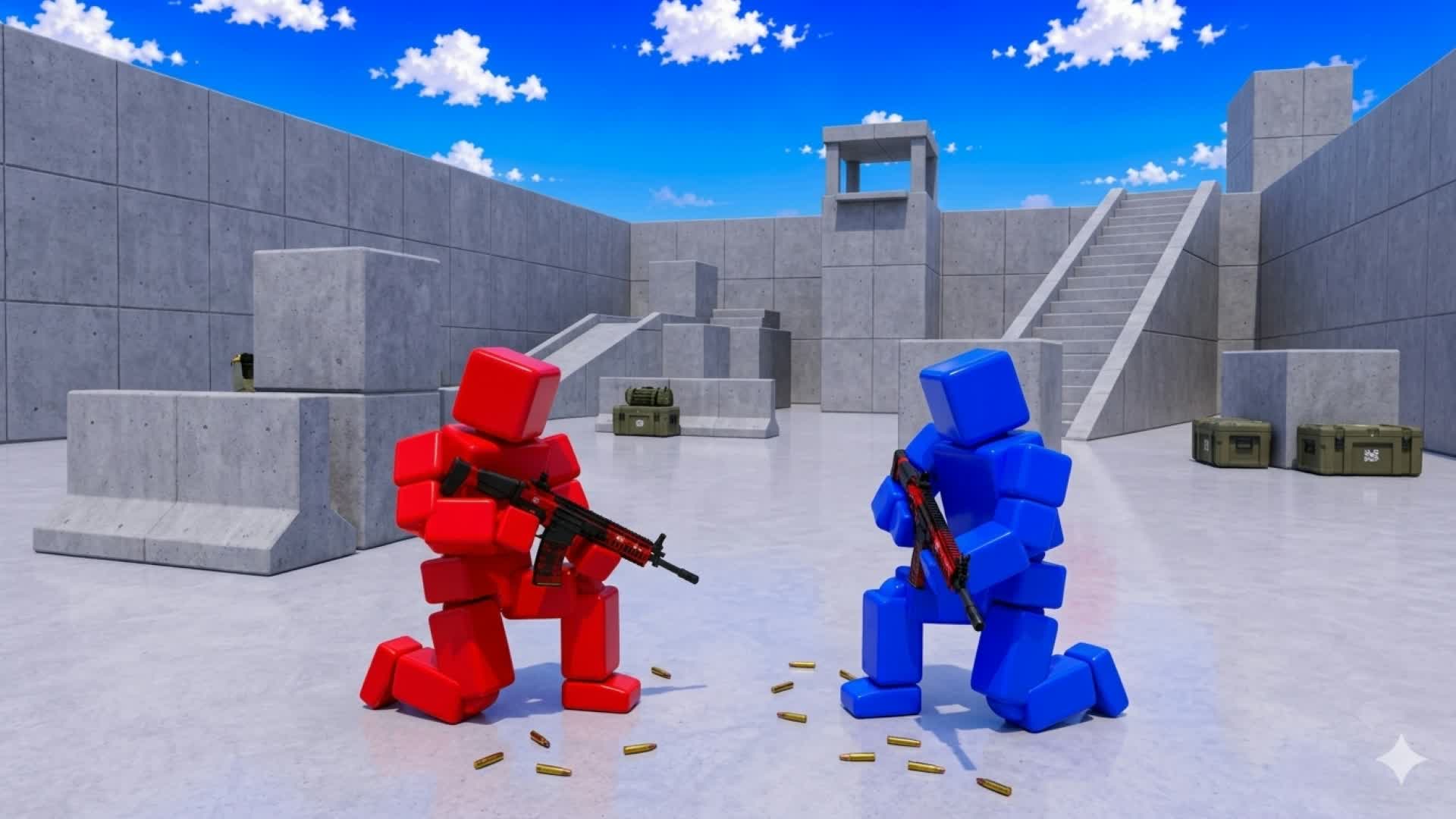 RVB RED VS BLUE RIVALS — Fortnite Creative map