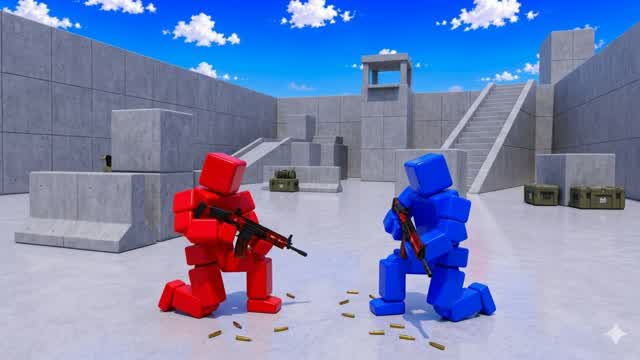 RVB RED VS BLUE RIVALS β Fortnite Creative map