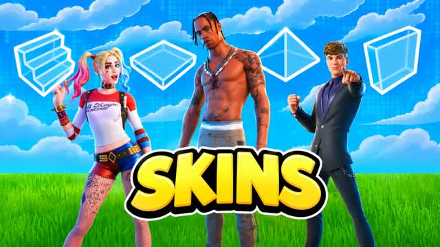 BEST SKINS FFA — Fortnite Creative map cover art