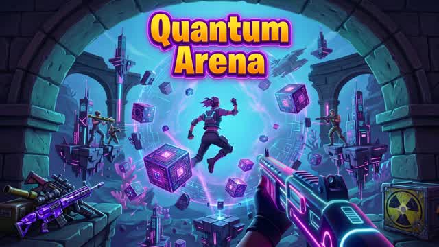 Quantum Arena-First Person🎮 — Fortnite Creative map