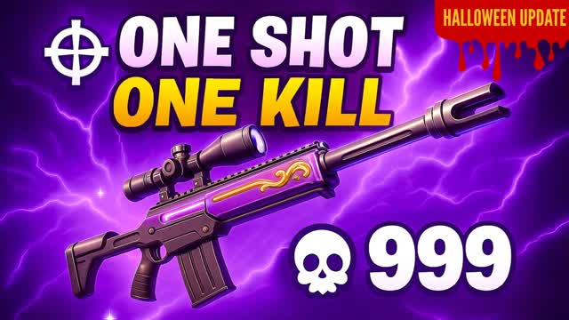 [ONE SHOT ONE KILL] SNIPER KINGS — Fortnite Creative map cover art