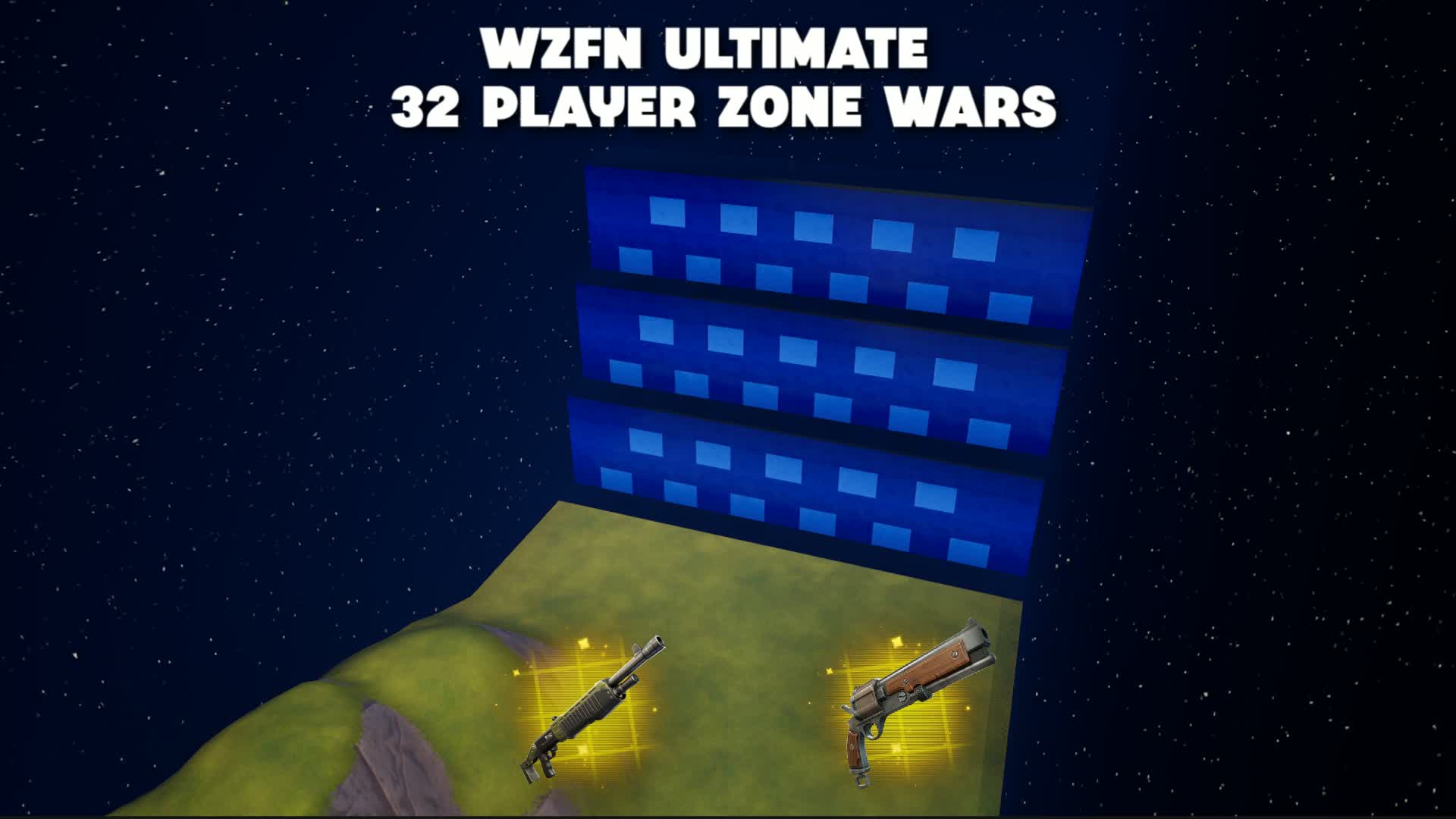 32 PLAYER ZONE WARS! [WZFN] — Fortnite Creative map