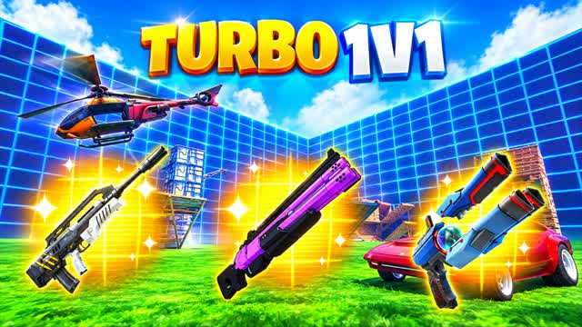 TURBO 1V1 WITH EVERY GUN 💎 — Fortnite Creative map