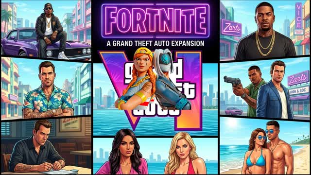 GTA 6 EXPANSION — Fortnite Creative map