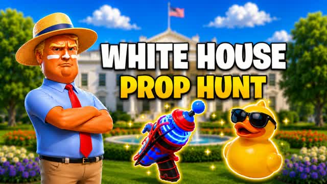 White House Prop Hunt🏛️ — Fortnite Creative map