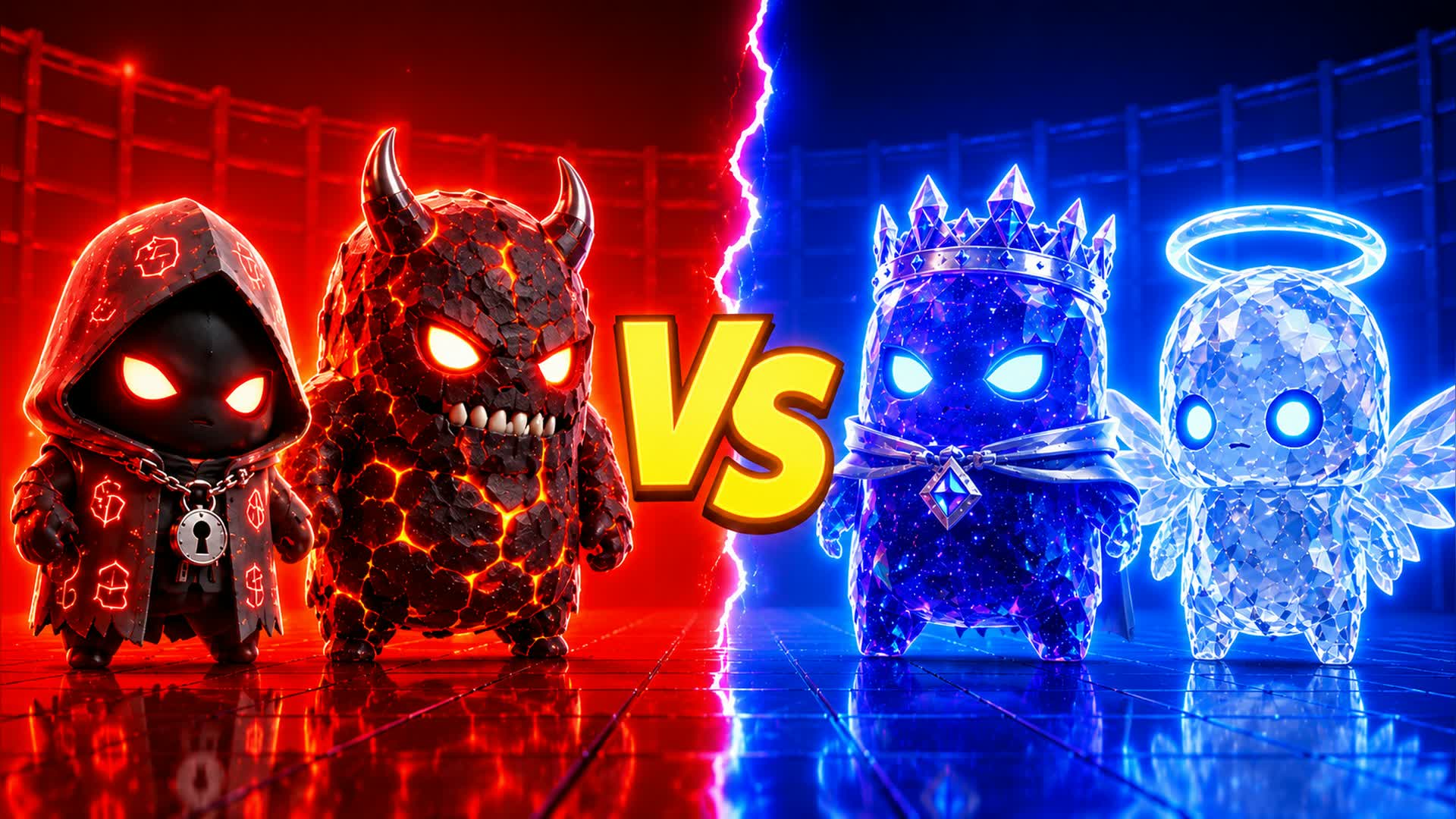 RED VS BLUE MADNESS MODE 🔴🔵 — Fortnite Creative map