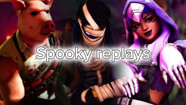 Spooky replay — Fortnite Creative map cover art