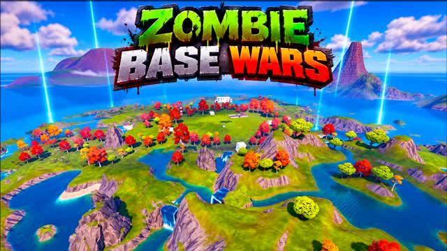 🧟 ZOMBIE BASE WARS ⚔️ — Fortnite Creative map